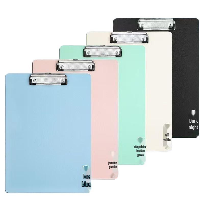 A4 Vertical Writing Pad with Clip for Meetings and Orders