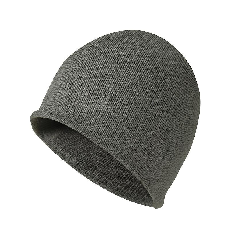 Night High-brightness Reflective Knitted Hat Men's and Women's Sports Hat Cycling Skiing Cold-proof Cold Hat Warm Wool Hat
