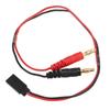 For Futaba Female to 4.0 Banana Male Adapter Cable for LiPo Battery Balance Charging 22AWG (KST‑030)