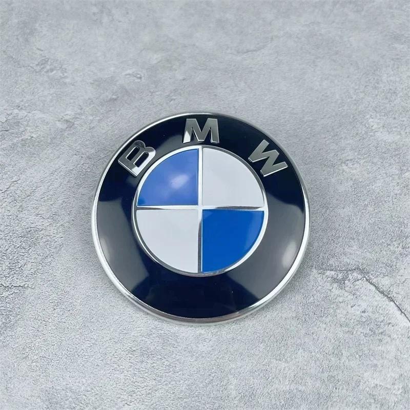 Gorący produkt 82mm Emblemat na maskę przednią do BMW Tor Wyścigowy Czarno-Białe Logo 74mm Emblemat tylny