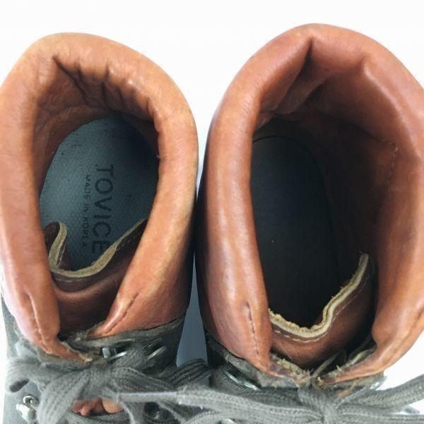 Pre-1980s Vintage TRAPPEUR Leather Trekking Boots Size 6 (Approx. 24.5cm) Dark Brown Men's(USED)