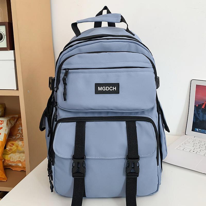 School Bag College Student Girl High School Student Multi Pocket Boys Backpack Junior High School Student Elementary School Student Backpack
