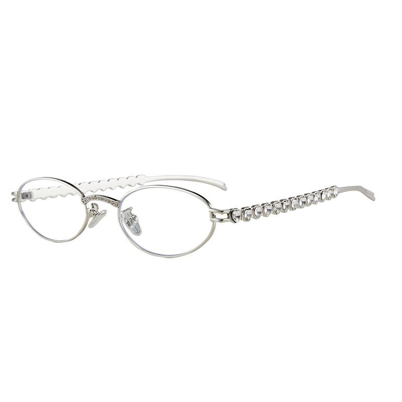 

Fashion Women S Diamond-Encrusted Sunglasses, Retro Versatile Personalized Street Sunglasses, Moisture-Proof Uv Shading Glasses