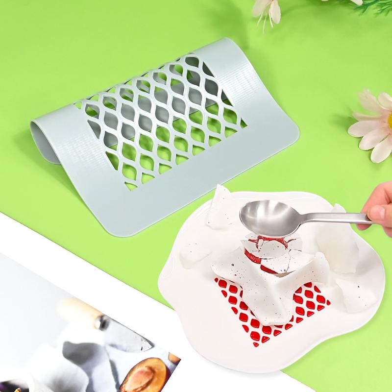 Antihaft Backform mit Druck Einfache Entformung Handwaschbar Manuelle Entformung DIY Dessert Dekoration
