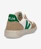 [Veja] V10 Leather Sneakers - White:Emerald:Sahara VX0503146SS23