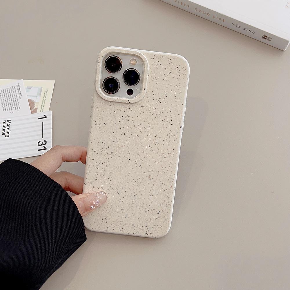 

Degradable and Environmentally Friendly 14promax Apple IPhone Case 13 Suitable for 11 Solid Color XR All Inclusive 1512 13pro