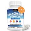 Magnesium complex supplement, containing a blend of magnesium glycinate and magnesium malate, vegetarian capsules.