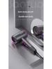 High-Power Hair Dryer with Temperature Display, 6 Levels, Hot & Cold Wind, Negative Ion Technology.