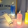 Teardrop Candle Light: Elegant Bedside & Restaurant Atmosphere Lamp