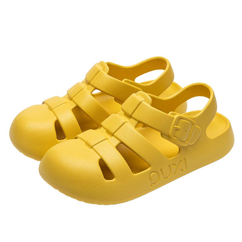 Puxi Liang Influencer Style: Summer Elastic Non-Slip Closed-Toe Roman Sandals
