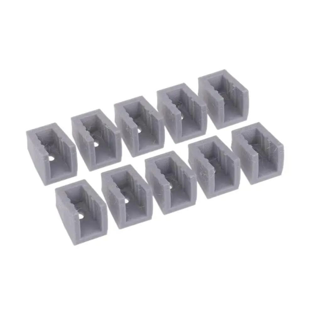 

10Pcs Wall Mount Air Tool Rack Heavy Duty Space-Saving Pneumatic Tool Hanger Adjustable Tool Storage Rack сірий