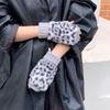 Hands Free Warm Knitted Gloves Thick Half Finger Gloves Fashion Winter Thermal Gloves  For Women