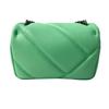 Used BVLGARIShoulder Bag green leather Women
