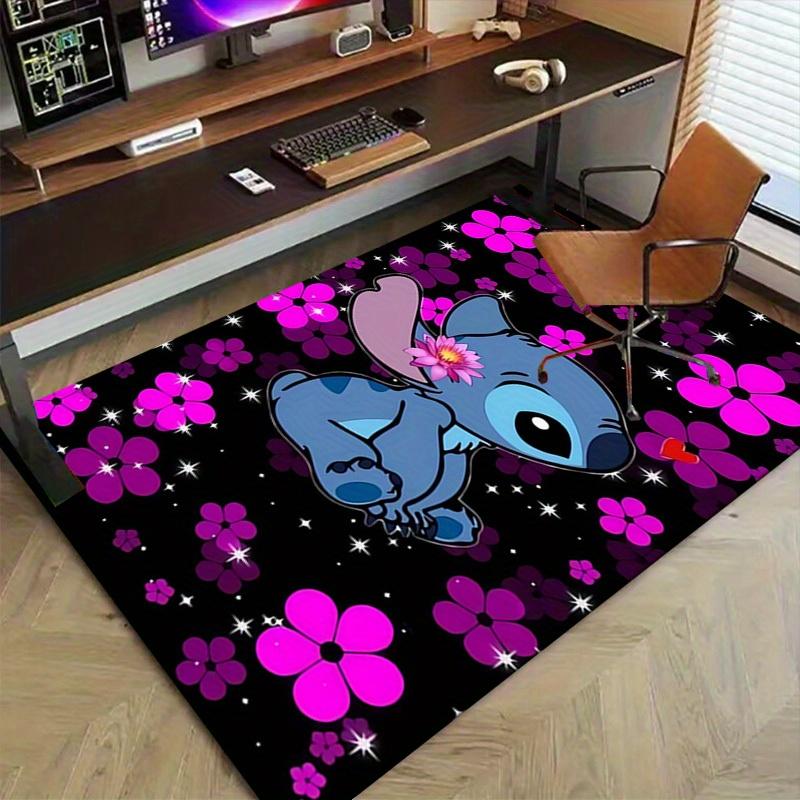 1pc Cute Stitch Cartoon Rug for Home Decor, Office Carpet, Chair Cover, Outdoor Mat, Gift Ideaz4157