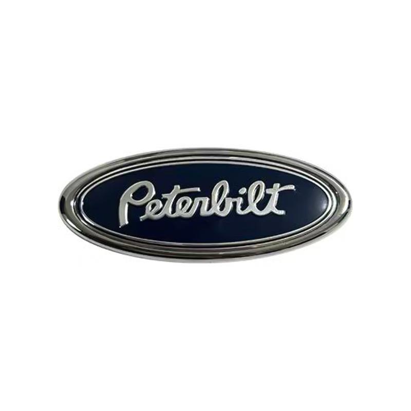 Car Front Grille Rear Trunk Hood Lid Peterbilt Logo Replace Stickers for Ford Focus Mondeo Fiesta Kuga MK2 Everest Escape Ranger