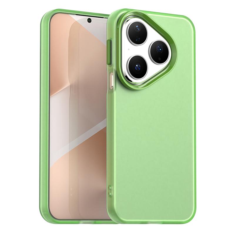 Anti-Drop Candy Color Case For Huawei Pura 80 Matte Transparent Case Huawei Pura 80 Ultra 80 Pro+ Cover For Huawei Pura 80 Case