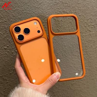 Luxus durchsichtige Rüstung Handyhülle für iPhone 17 16 15 Pro Max 17Pro 16Pro Klare PC TPU Hybrid Stoßfeste Hülle für iPhone17