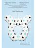 Cartoon Pattern U-Shaped Baby Travel Pillow for Head and Neck Support