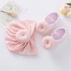 Toddler Baby First Walkers 0-12M Soft Sole Non-Slip Crib Shoes For Girls Newborn Princess Wedding Shoes