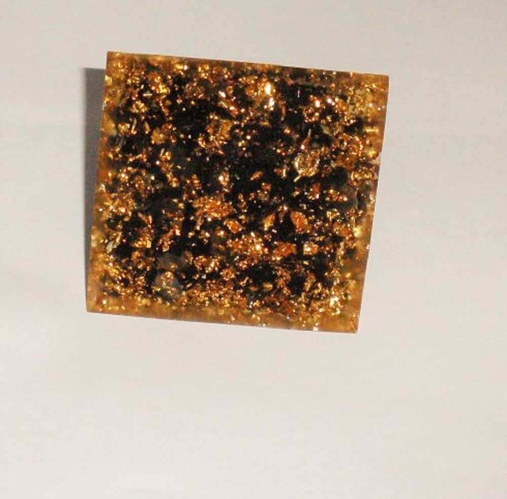 [Good Relationship Store] Orgonite Pyramid Shape, 6cm Diameter, 6cm Height, Triangular Pyramid, Pyramid Power