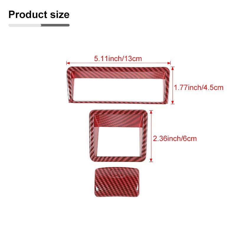 Autocolante de acoperire de decorare a comutatorului de extensie pentru reglarea oglinzii inverse pentru Suzuki Jimny 2019 în sus Accesorii de interior ABS