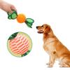 Fun Interactive Pet Chew Toy Squeaky Bite Resistance Dog Toothbrush Toy Sturdy Dog Grinding Stick Small Medium Dog