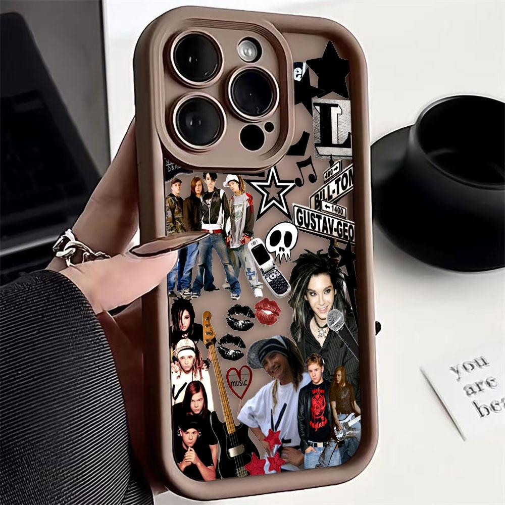

T-Tokio Hotel Bill Tom Kaulitz Phone Case For HONOR X9D X9B X9A X8C X8B X8A X8 X7A X6A X7 X9 MAGIC 5 6 7 8 Y9 DIY Case Cover HONOR MAGIC85G