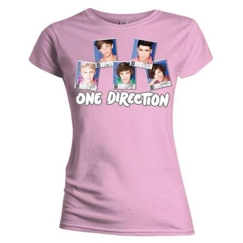 Официальная приталенная женская футболка One Direction - размер L L