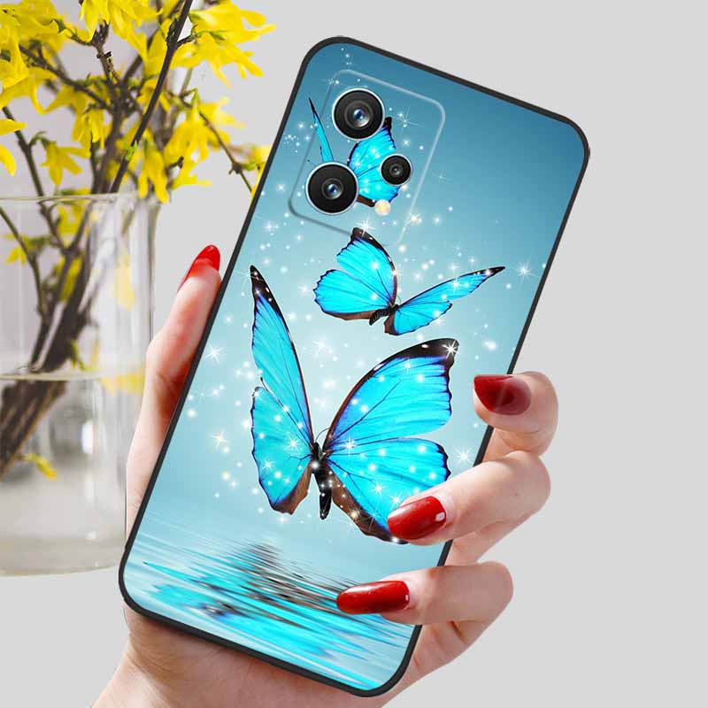 Lovely Beautiful Phone Cases For Realme 9 5G Case Silicone TPU Soft Bumper for Realme 9 Pro+ Plus 5G Realme9 9Pro Protect Capa