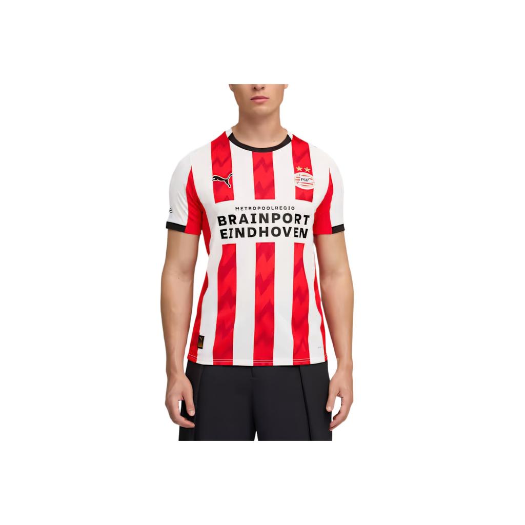 Puma Psv Eindhoven 2025-26 Season Home Edition Casual Sports Minimalist Premium Football Jersey Men jersey 780420-01