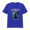 Sacramentum Lontano Dal Sole Stampa Castello Gotico Maglietta Perfetta Per Fan Metal vintage Lavata Unisex Leggermente Casual