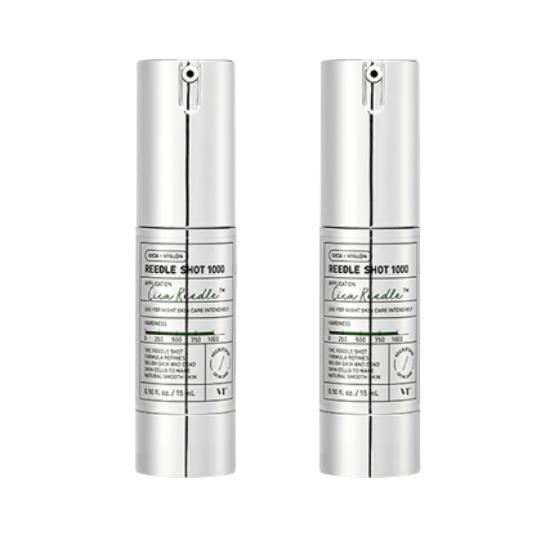 VT Cosmetics Reedle Shot 1000 Intensive Skin Booster Essence 15ml x 2pcs