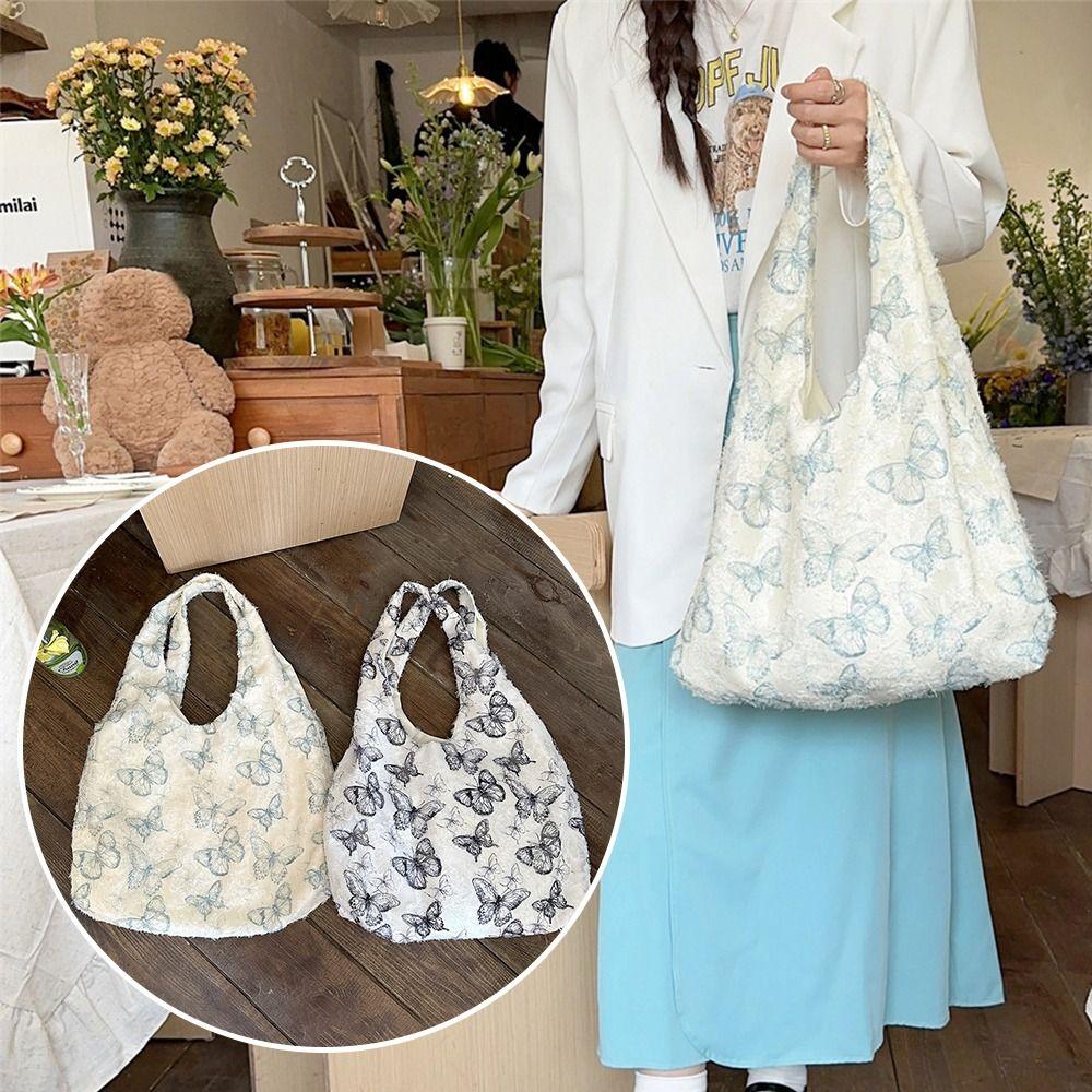 

Повседневная холщовая сумка-тоут большой вместимости для покупок Новые сумки синий