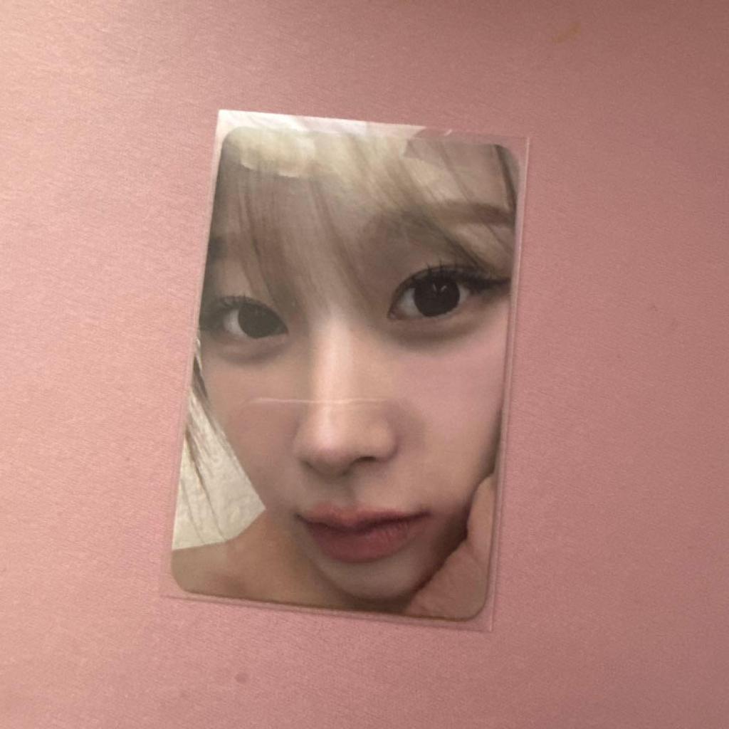 [USED] Aespa Drama Apple Music Autograph Session Giselle Trading Card 12