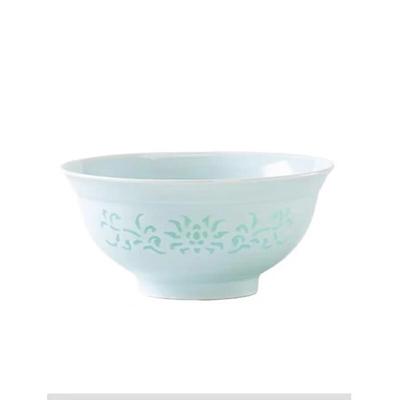 Celadon Delicate Underglaze Rice Bowl