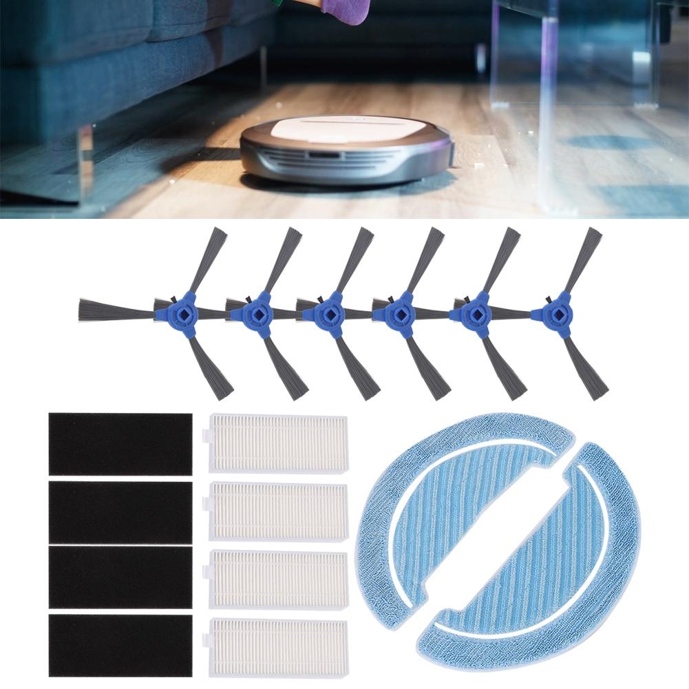 Κιτ Ανταλλακτικών Πλαϊνής Βούρτσας Πανί Σφουγγαρίσματος Φίλτρου Κατάλληλο για Αξεσουάρ Ρομπότ Σάρωσης Conga