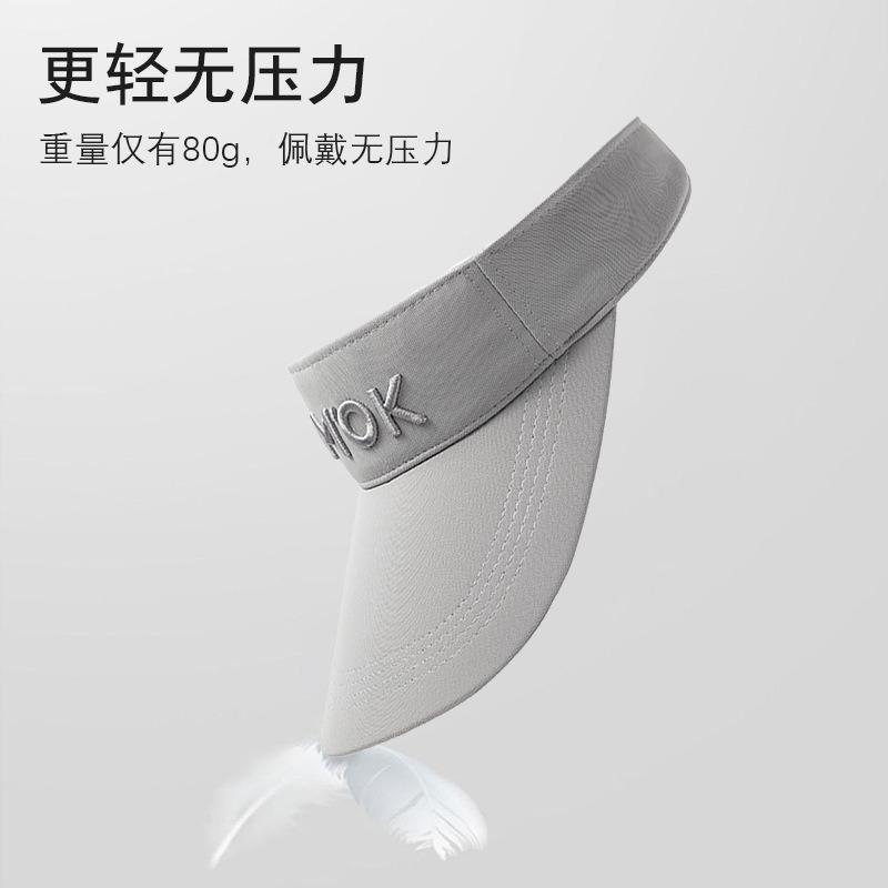 Sun Protection Cap with Enlarged Brim Sun Protection UV Protection Empty Top Outdoor Sports Sunshade Summer Empty Top Hat