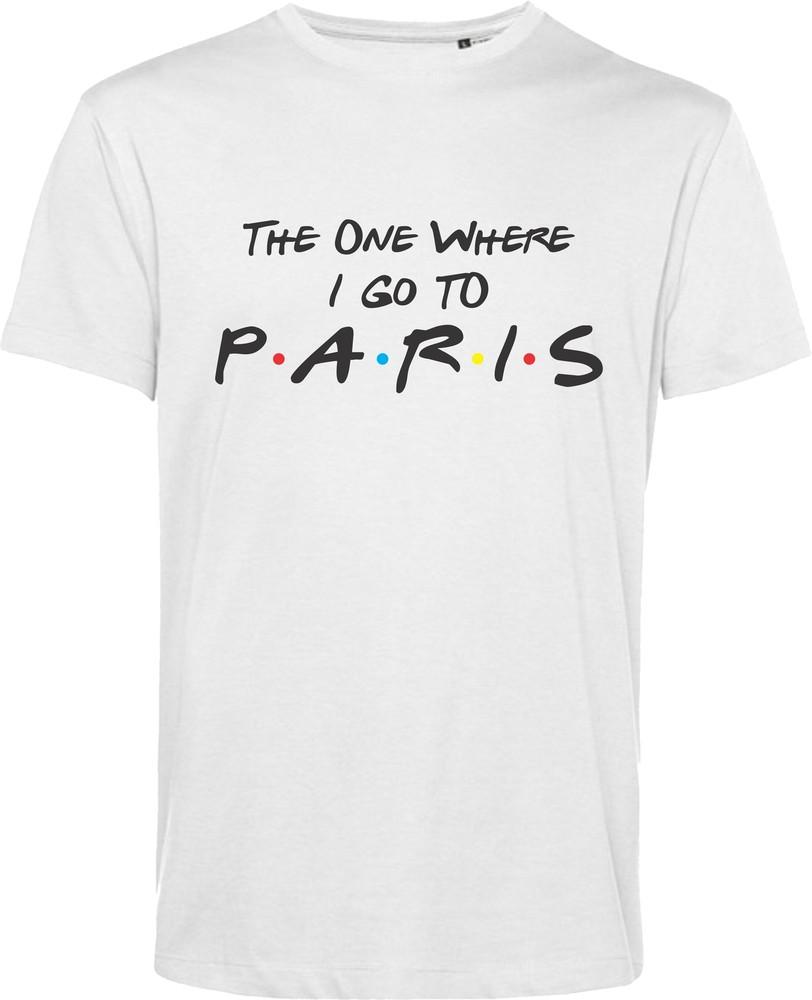 Friends Inspired TShirt The One Where I Go To Paris TShirt Paris TShirt S