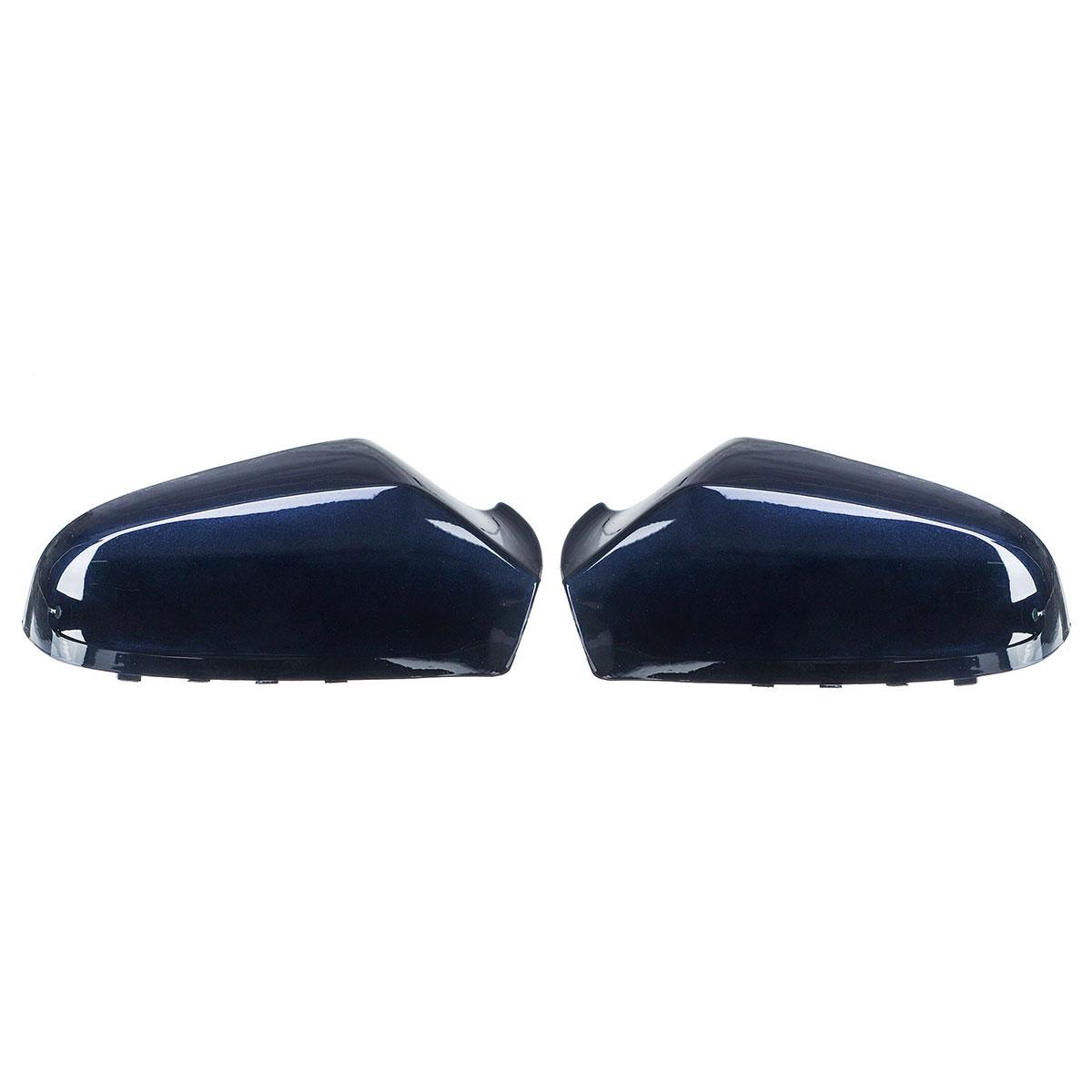 

Carbon Fiber Look / Blue For Opel Vauxhall Astra H 2004-2013 Car Side Door Wing Rear View Mirror Cover Rearview Mirror Cover Cap синий