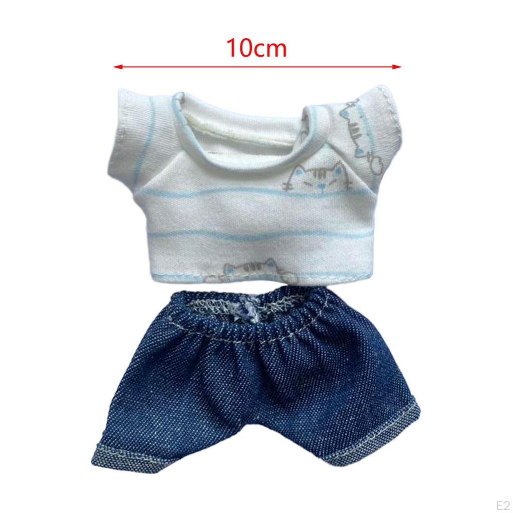Stuffed Doll T Shirt and Pants Costumes DIY Coordination Imagination Flexibility Dress up Make Your
