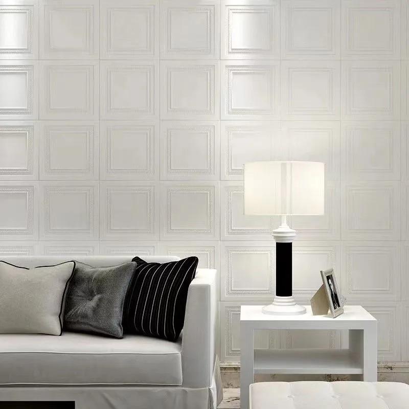 35cm*35cm 3D Waterproof Wall Stickers Peel and Stick Wallpaper Self Adhesive Wallpapers Home Decor Sheet Paper Moisture-proof