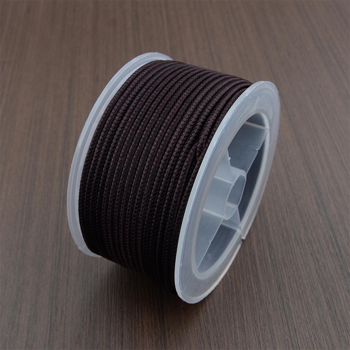 Регулируемый браслет-ожерелье Руи, плетеный вручную, с подвеской из нефрита