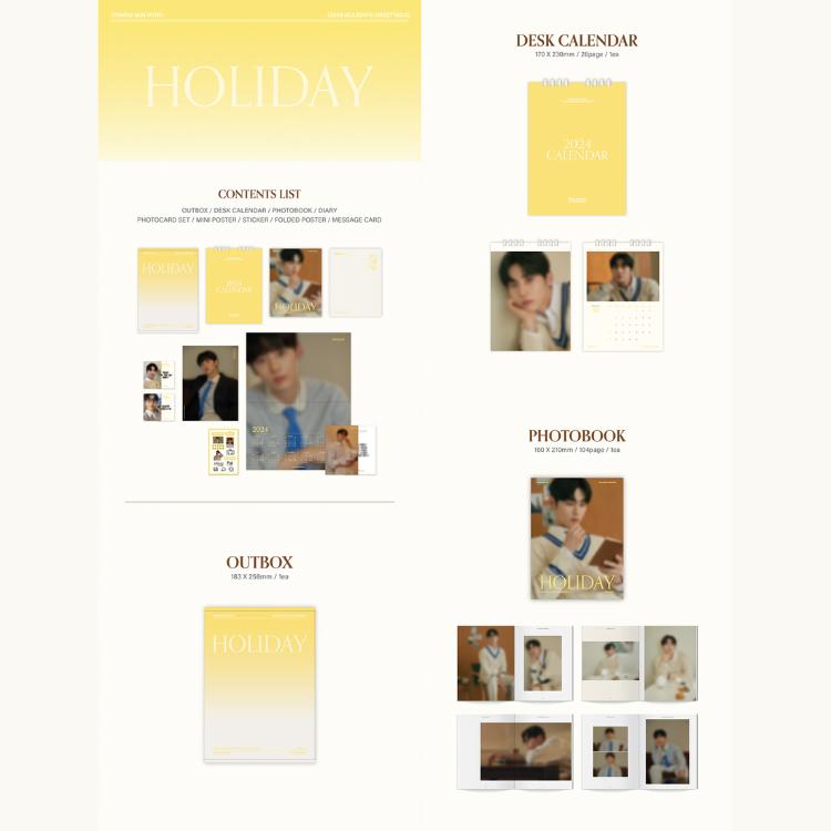 Select POB 2024 HWANG MIN HYUN Seasons Greetings HOLIDAY