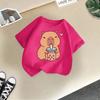 Children's Casual Short-sleeved T-shirt - Summer Boys' And Girls' Cute T-shirt