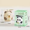 2025 New Cute Capybara Mini Portable Fan Handheld Small Fan Usb Charging 2-Speed Handheld Fan Suitable For Office Outdoor Travel