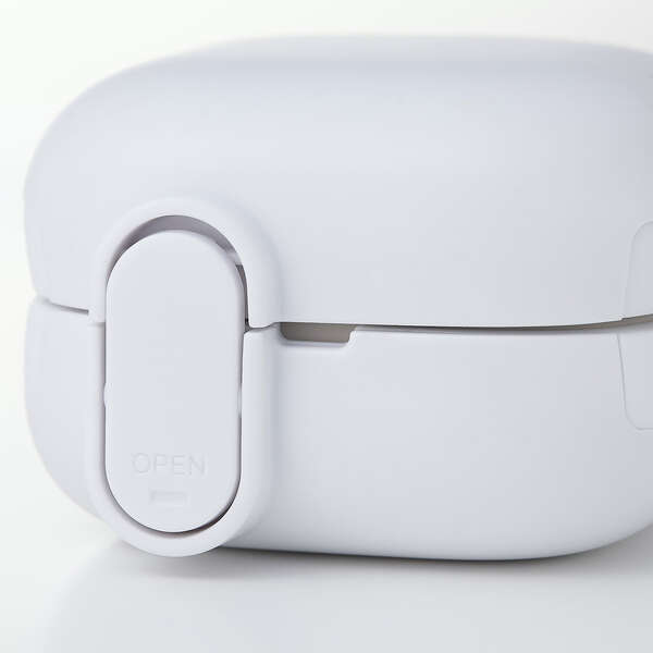 TOUGH SLIM Lock Case for SONY LinkBuds Features a locking mechanism to prevent accidental ejection during drops and a uniquely designed air cushion