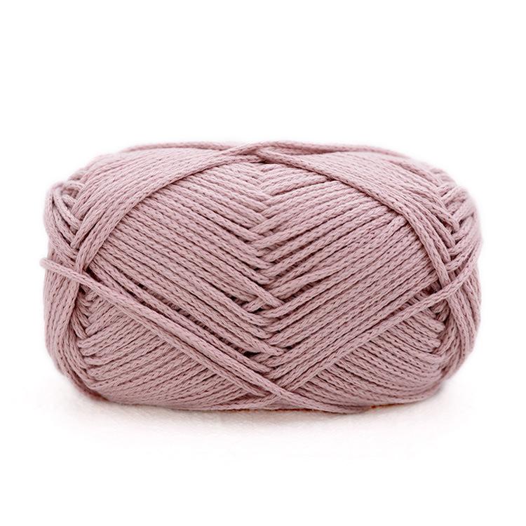 Xue Feier Suxin 2mm Round Hollow Pure Cotton Crochet Yarn for DIY Knitting