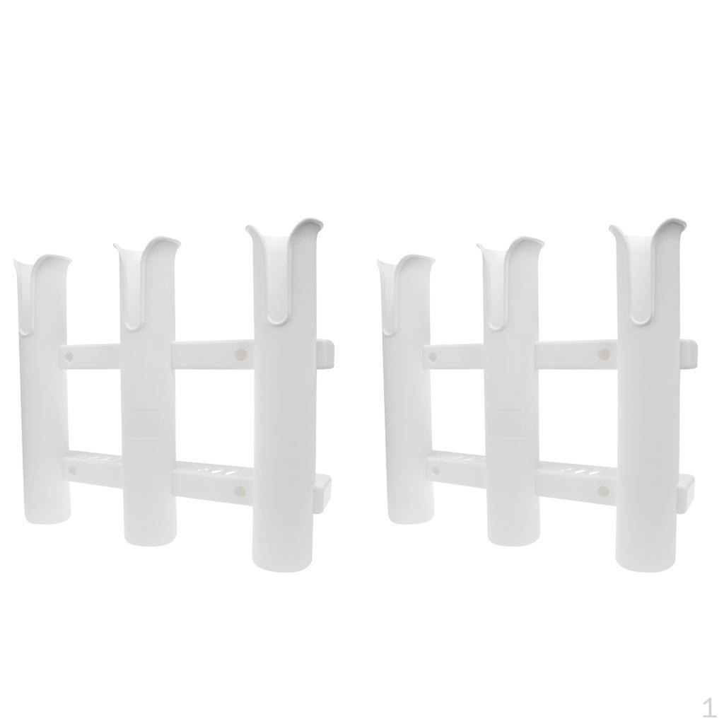 

2 Pieces / Set Rod Holder Rack Rest Mount Bracket for Boat Fishing