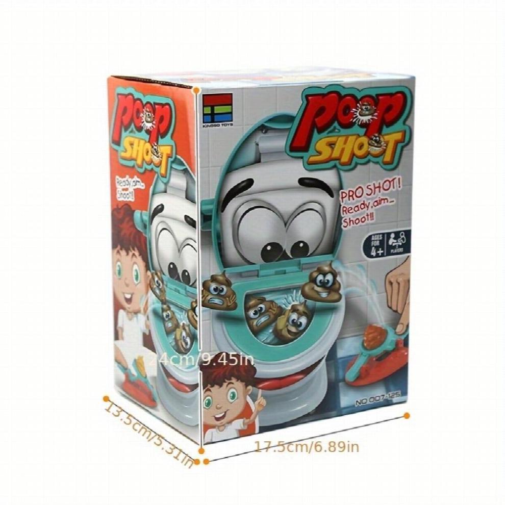 Ejection Toilet Poop Game Cross Border Strange Spoof Tricky Toy Parent Child Interactive Board Game Early Education For Toddlers