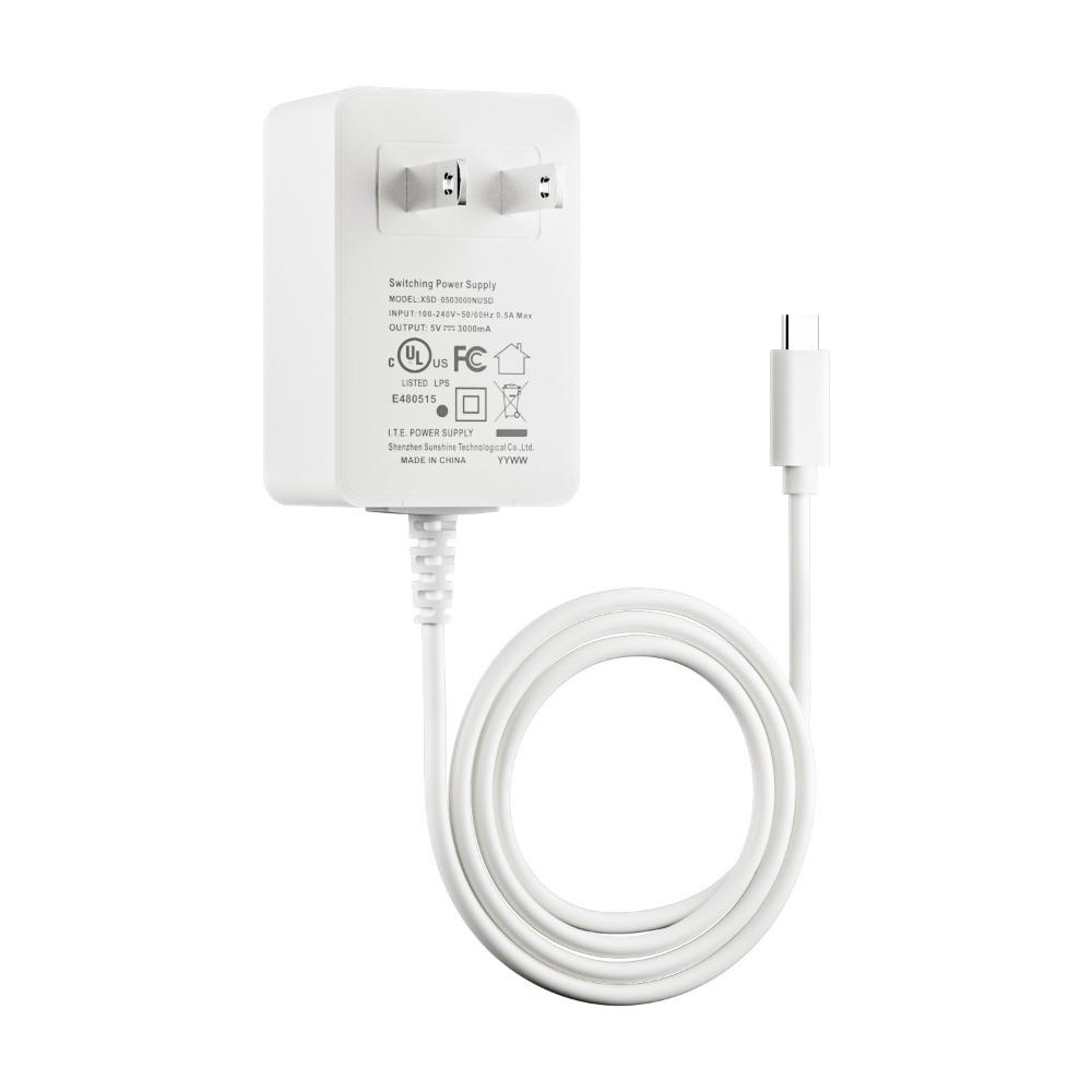 

5V 3A Charger 1M Charger Adapter High Quality Ac Adapter for Nintendo Sound Clock Alarmo